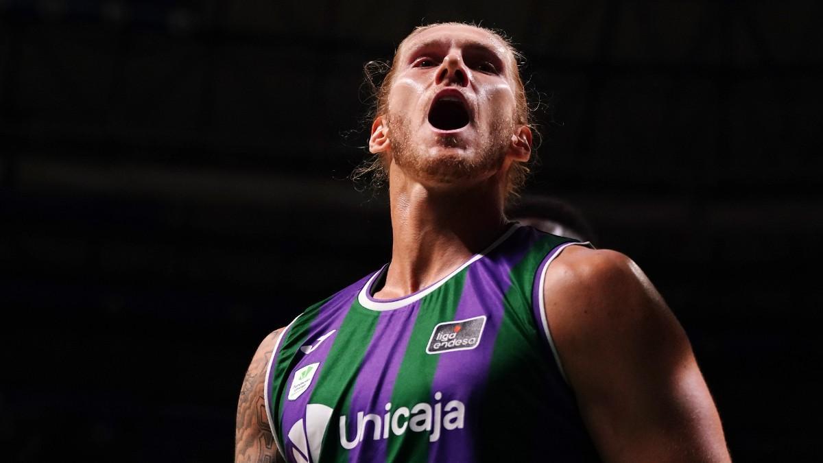 Dylan Ostkowski is one of Unicaja's references