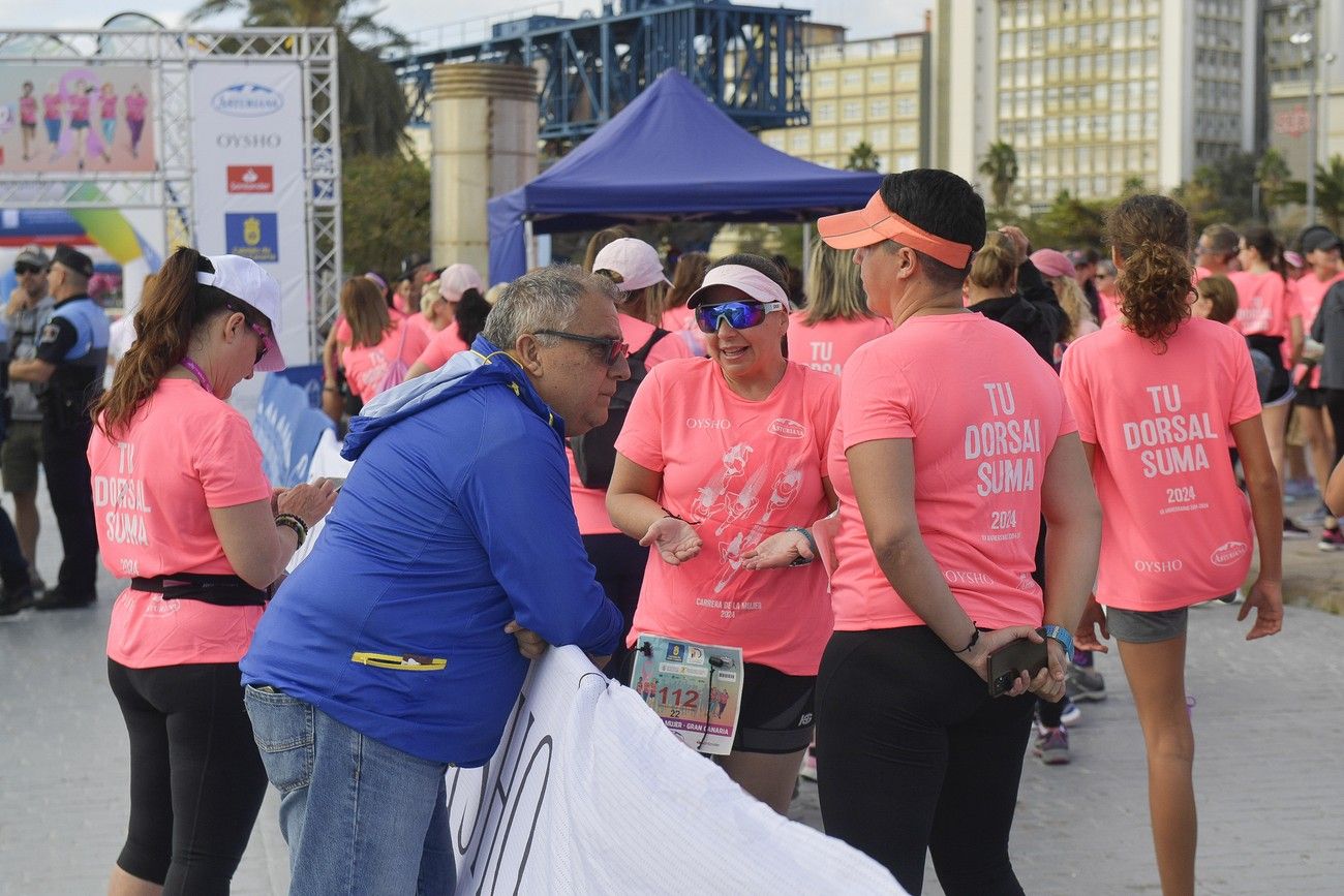 La 'Marea Rosa' de la Carrera de la Mujer de Las Palmas de Gran Canaria, en imágenes