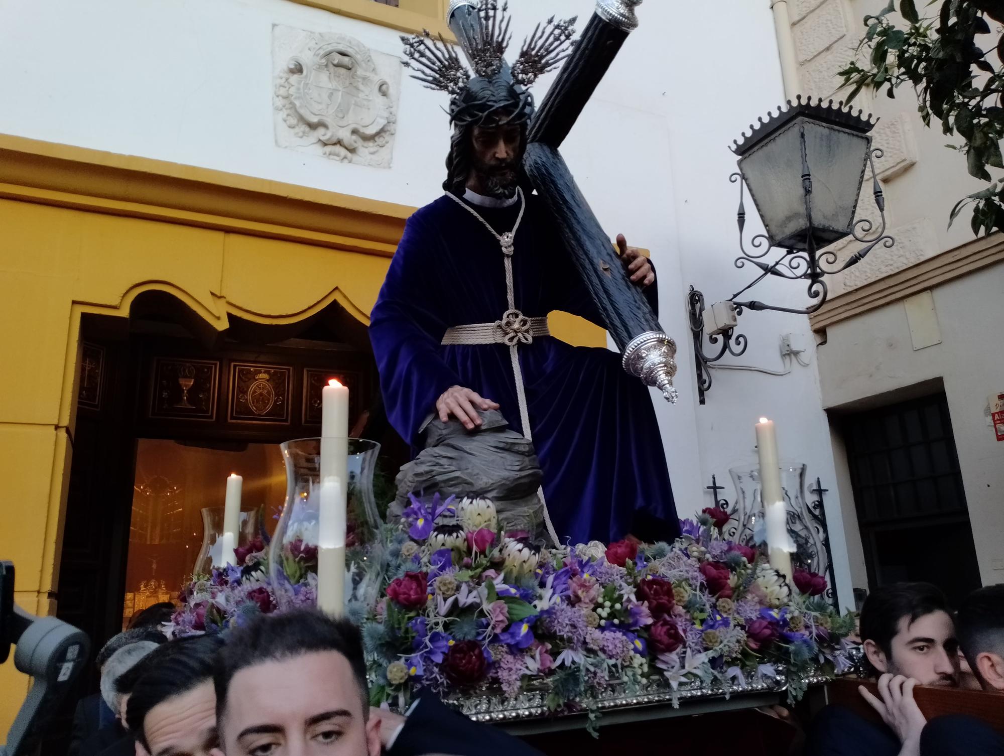 El Nazareno de los Pasos vuelve a presidir el vía crucis oficial de Málaga