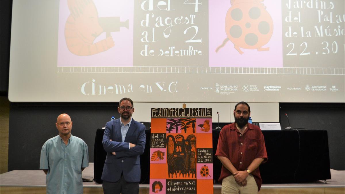 Presentación de La Filmoteca d'Estiu.