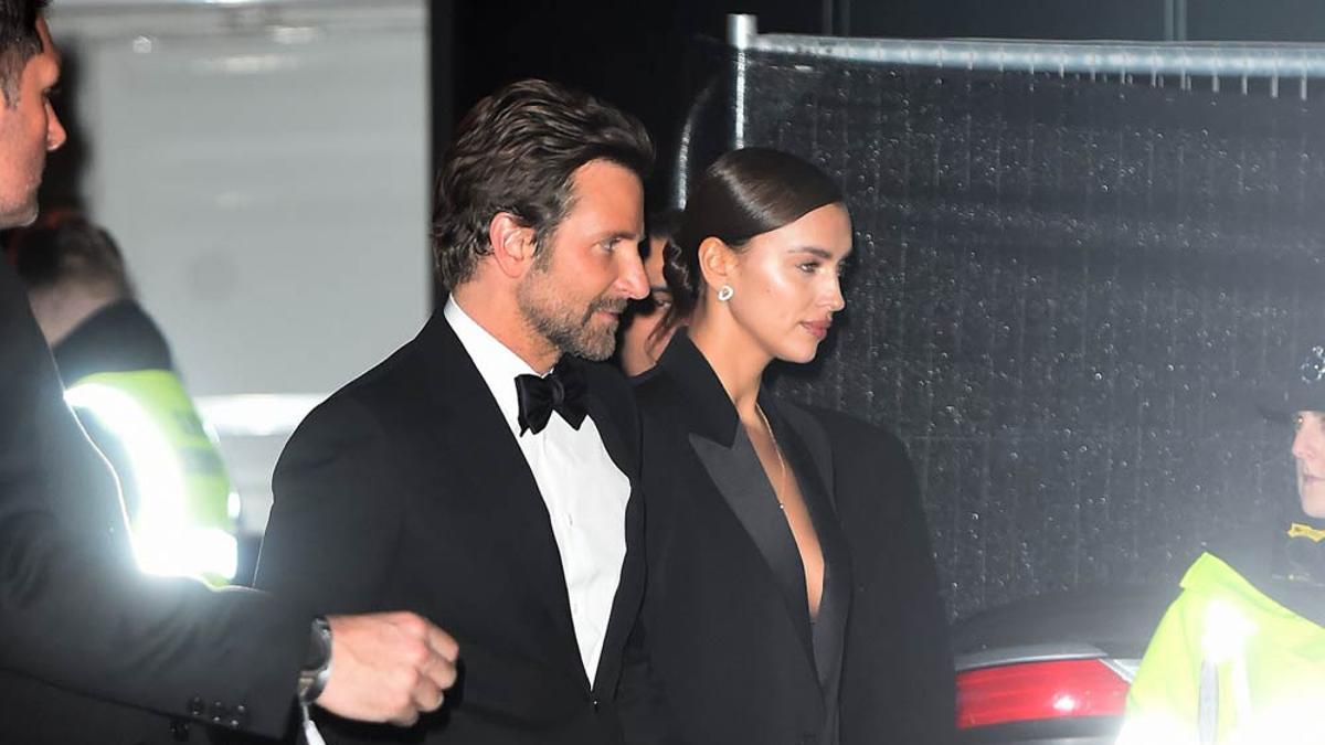 Bradley Cooper e Irina Shayk, juntos a la salida de los BAFTA 2019