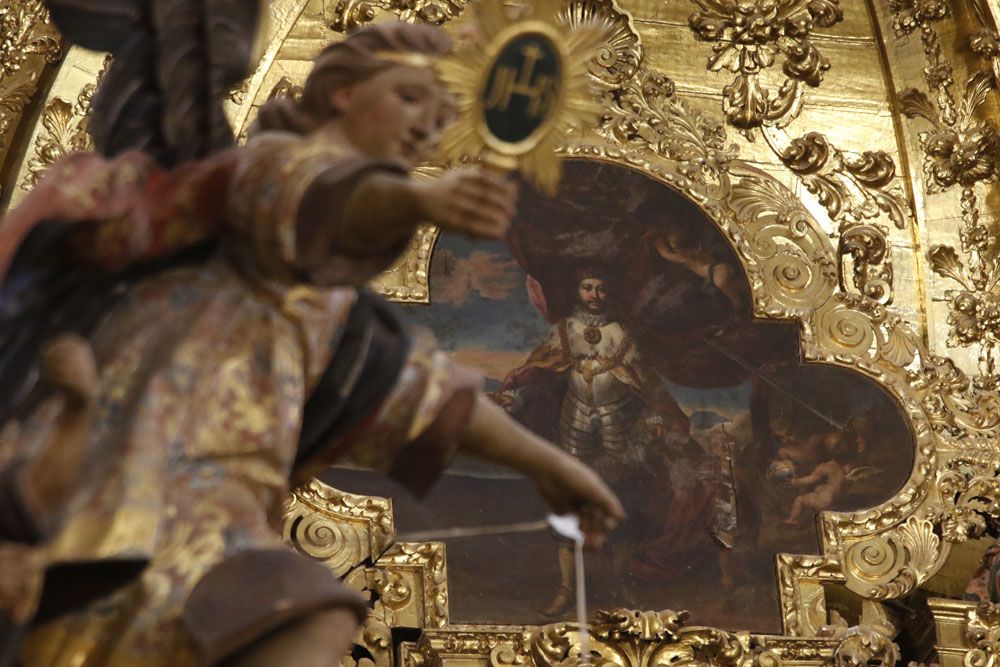 Y la luz se hizo en la iglesia de San Francisco