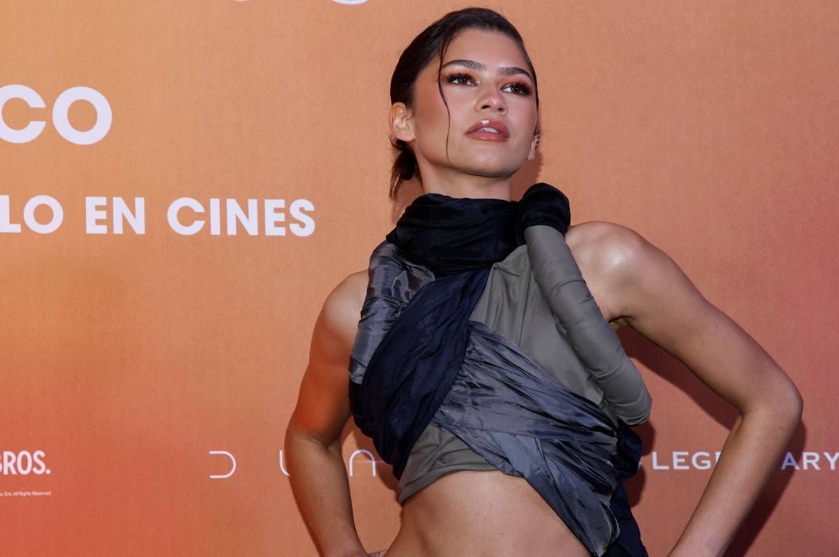 Zendaya en el estreno de 'Dune dos' en México