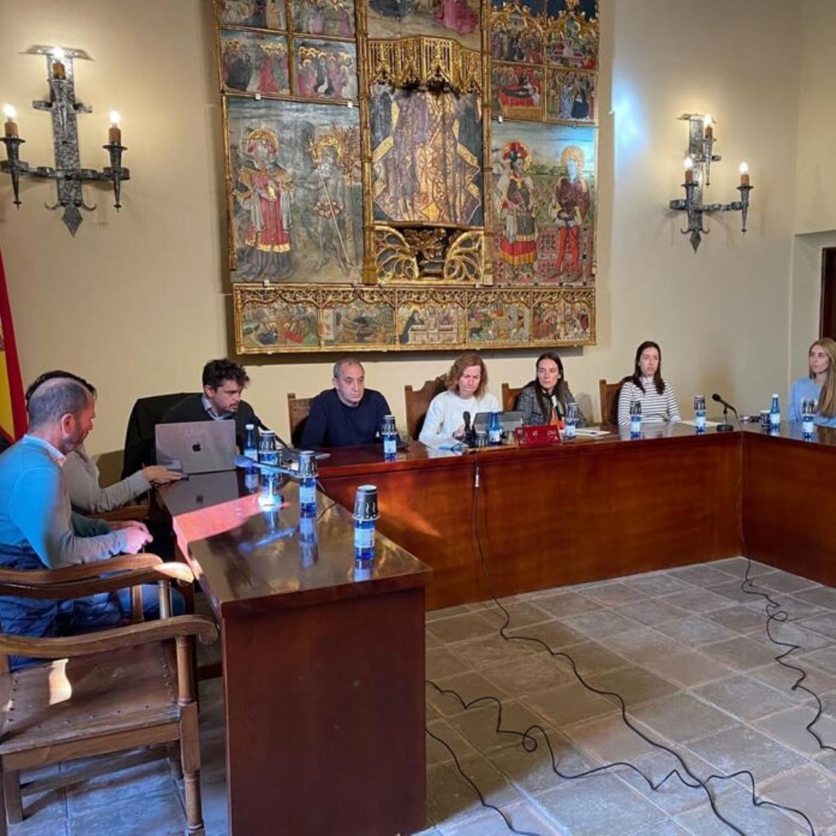 Pleno del Ayuntamiento de Vilafranca.