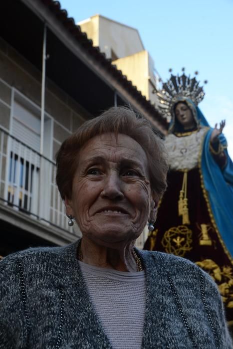 La Virgen de Los Dolores ya está en la excolegiata