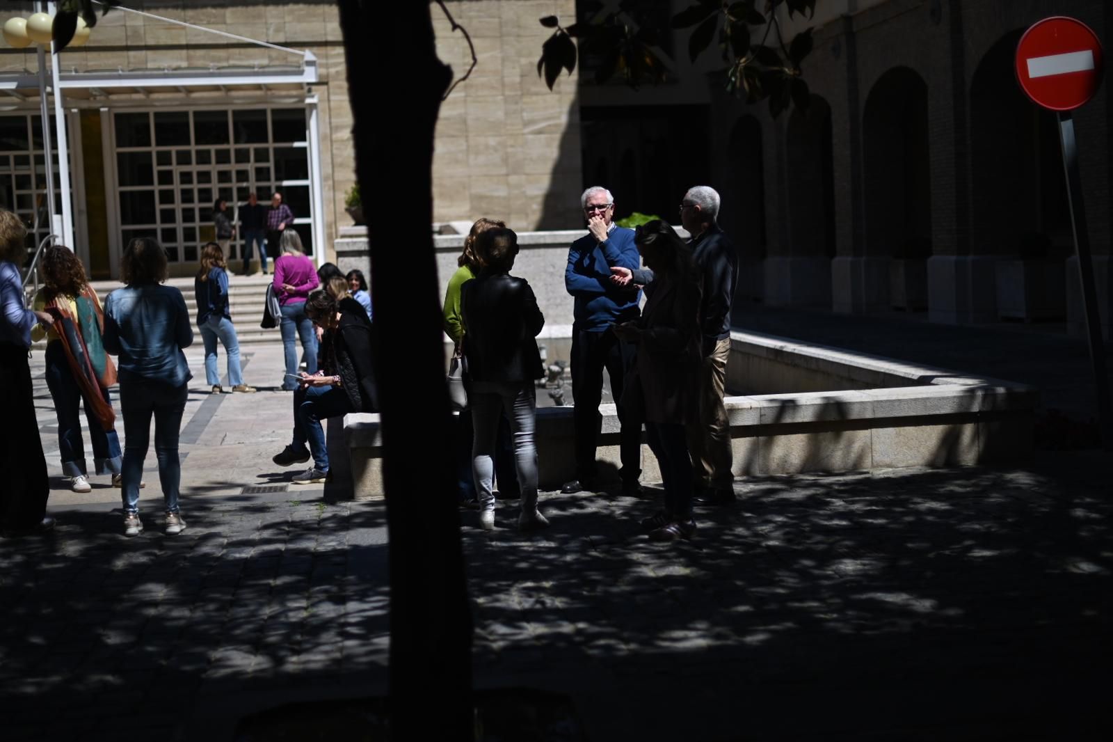 En imágenes | Así se ha vivido el insólito apagón en Zaragoza