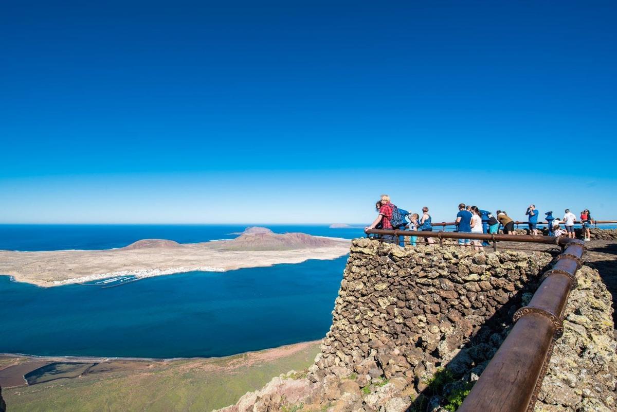 Mirador del Río, en el norte de Lanzarote
