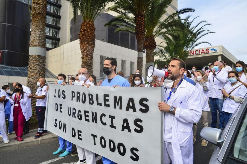 Manifestación de los médicos de urgencias