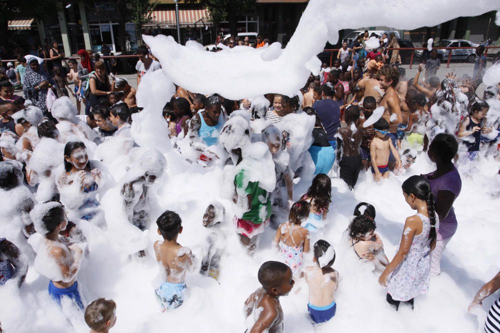 Escuma i rumba infantil a la segona jornada de la Festa Major de Salt