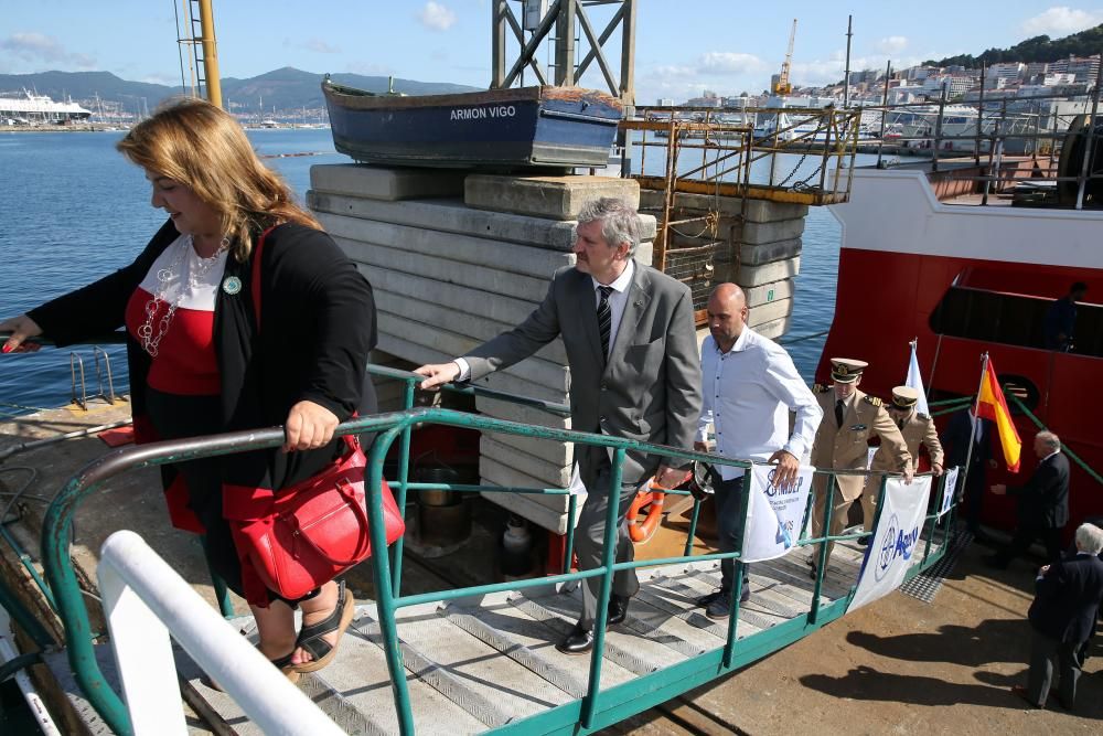 Armón entrega a Argentina el mayor oceanográfico d