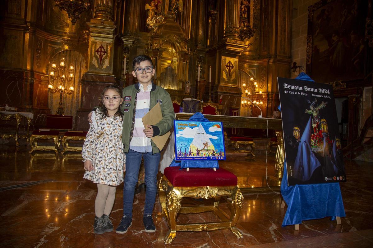 Alejandro Reina Martínez del colegio Basilio Sáez, ganador del concurso infantil