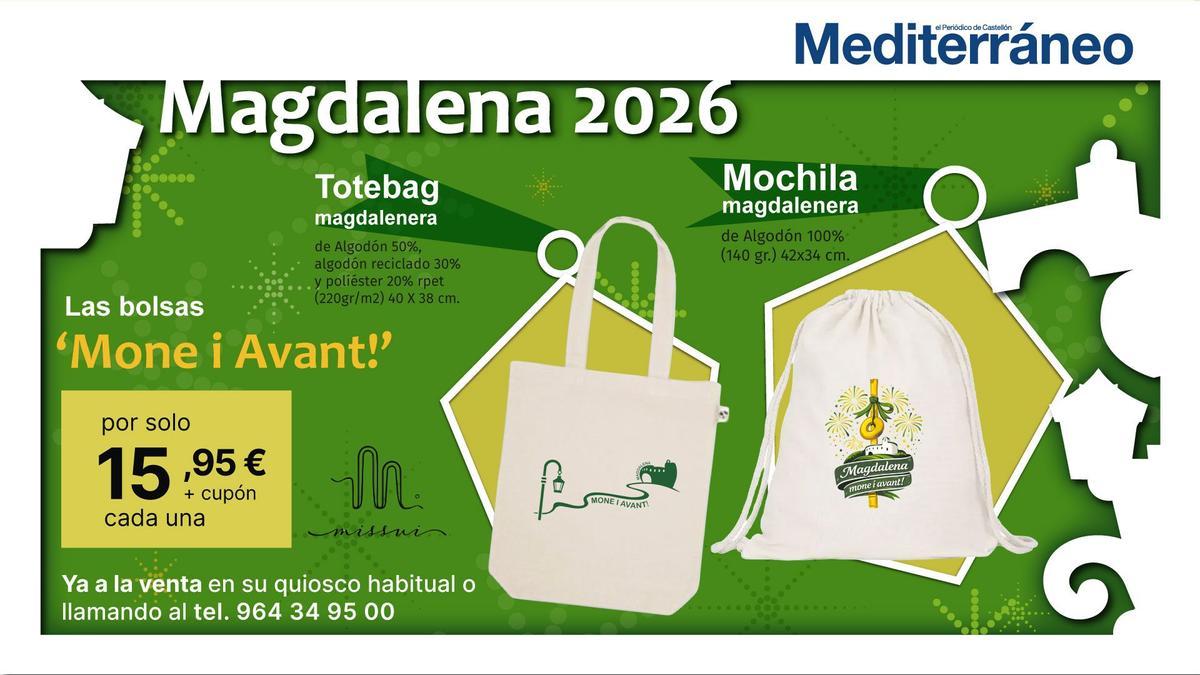 Promo bolsas Magdalena 2026