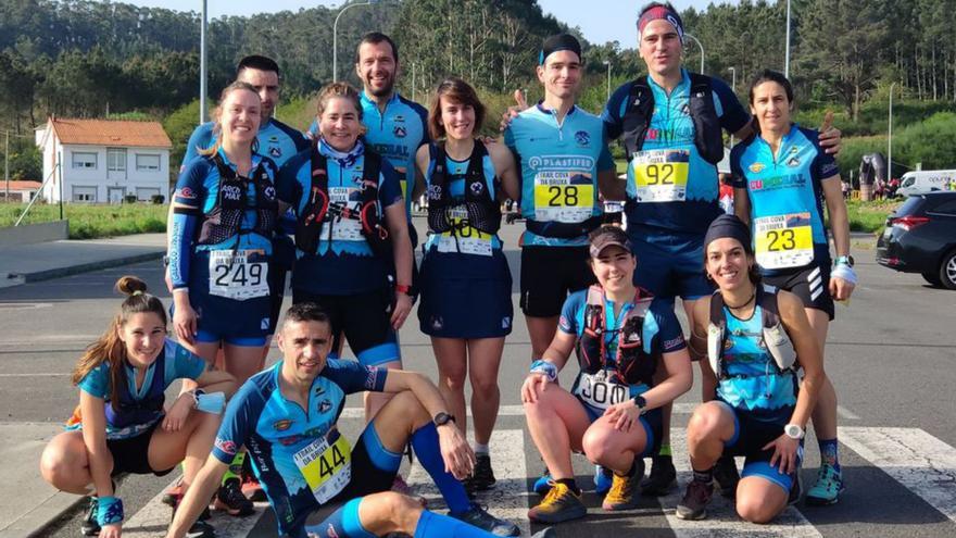 El Galaico Trail Run compite en Muros