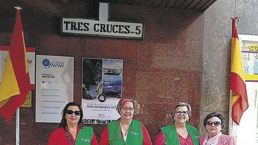 Una de las campañas de la asociación en la capital.