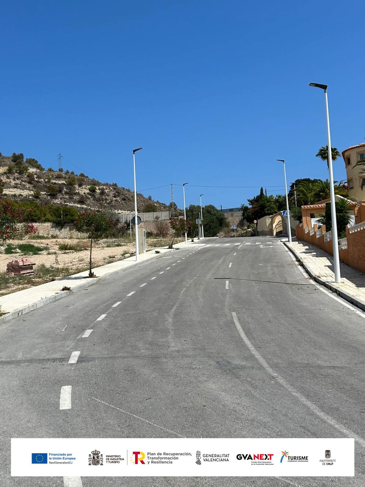El Ayuntamiento de Calp tiene previsto seguir invirtiendo en la iluminación de las urbanizaciones.