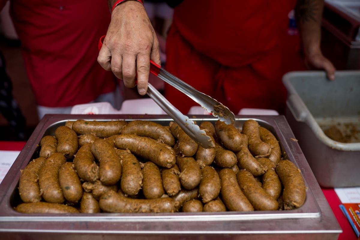 El festival del Boudin en Scott, Luisiana.