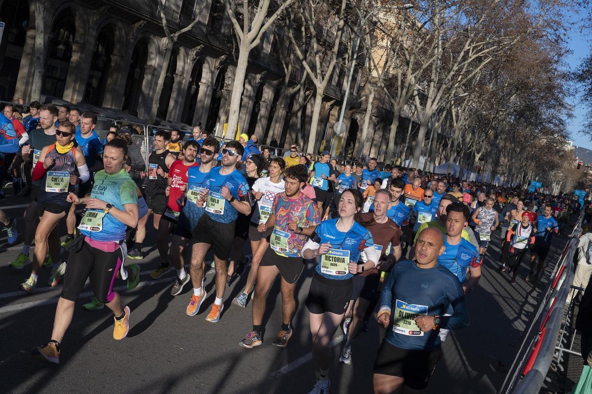 Así ha sido la Media Maratón de Barcelona 2024. Búscate en las fotos