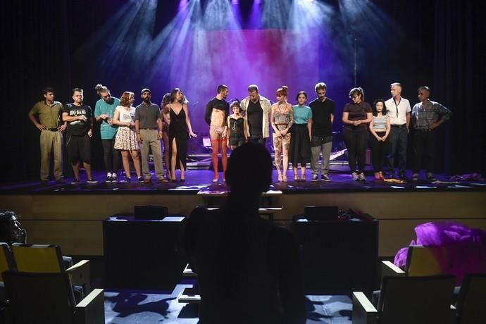 18-07-19 GENTE Y CULTURA. TEATROGUINIGUADA. LAS PALMAS DE GRAN CANARIA. Cabare. Reportaje sobre el show final del Big Bang Festival. Ensayo general. Fotos: Juan Castro.  | 18/07/2019 | Fotógrafo: Juan Carlos Castro