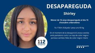 Los Mossos buscan a una chica de 16 años desaparecida el sábado en Barcelona