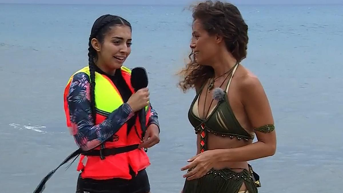 Marieta y Laura Madrueño en 'Supervivientes'.