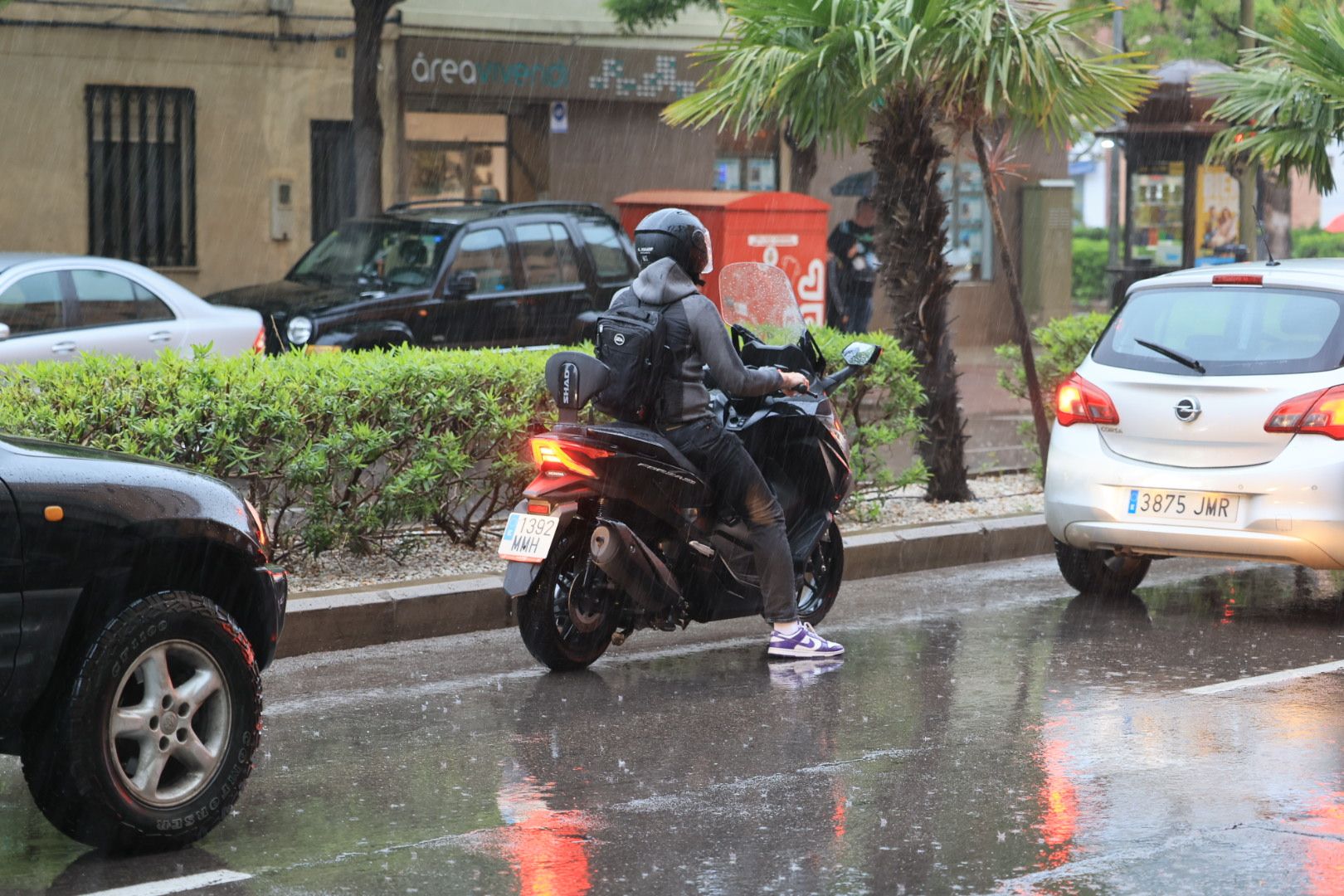 El temporal deja lluvias torrenciales en Castellón