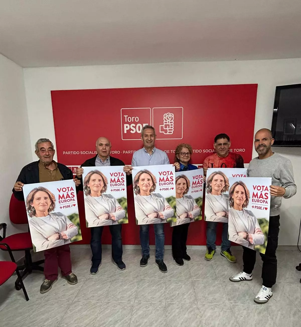 El PSOE de Toro inicia la campaña a las elecciones europeas con el concejal Carlos Rodríguez como candidato