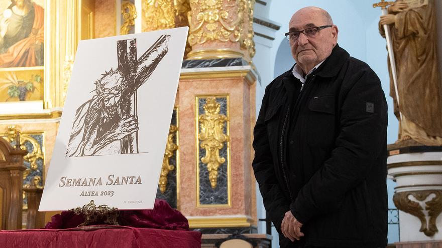 Un cartel de Miquel Zaragoza anunciará la Semana Santa de Altea