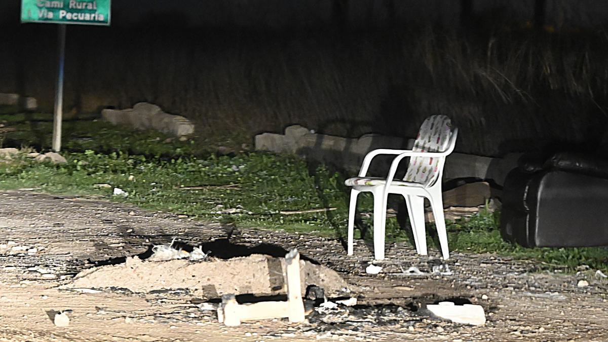 El cuerpo sin vida ha aparecido en el camí Caminàs de Castelló.