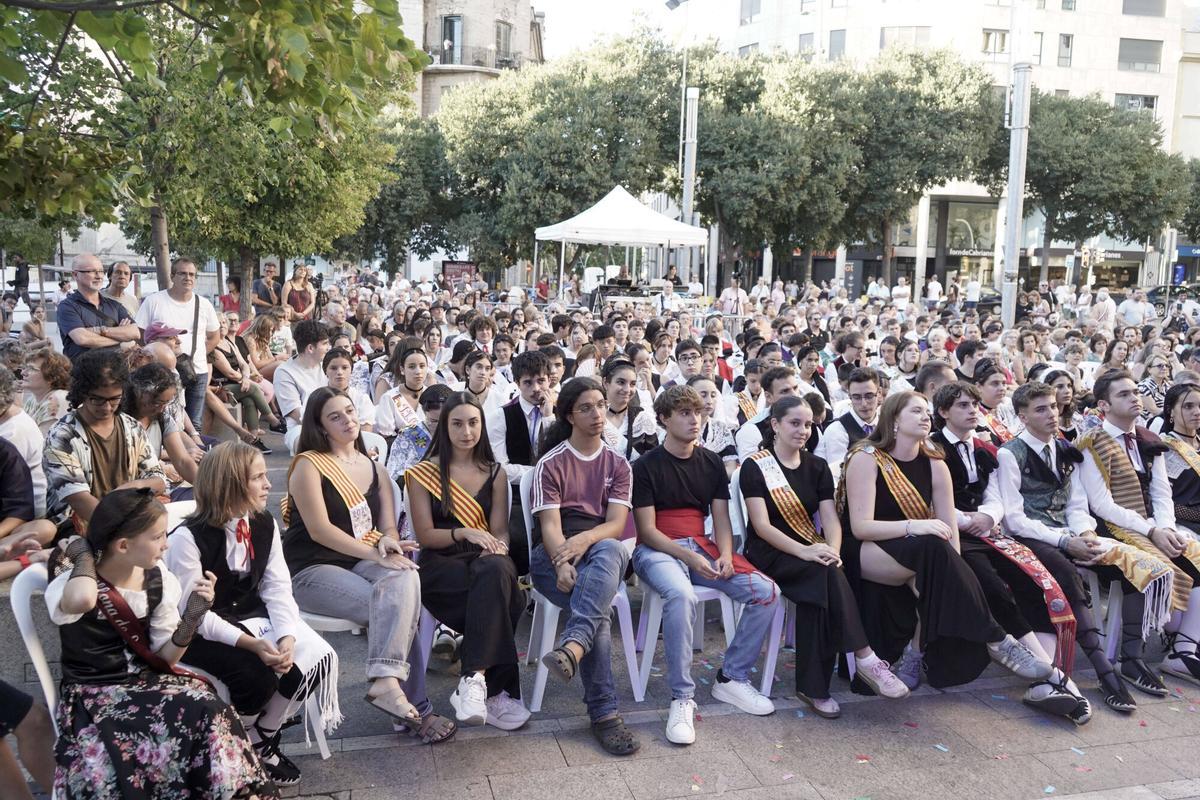 Acte de comiat i proclamació de la Pubilla i l'Hereu de Manresa