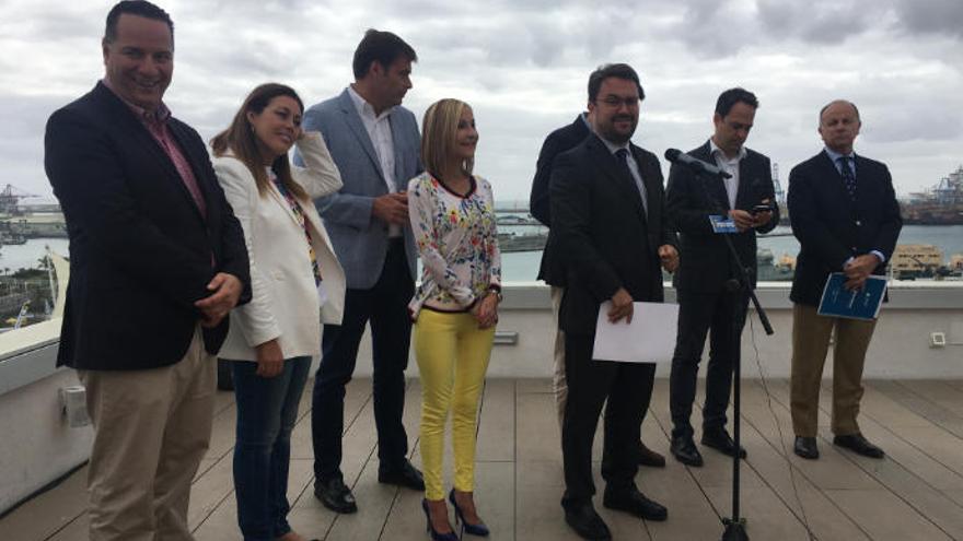 Presentación del programa económico del PP en Canarias