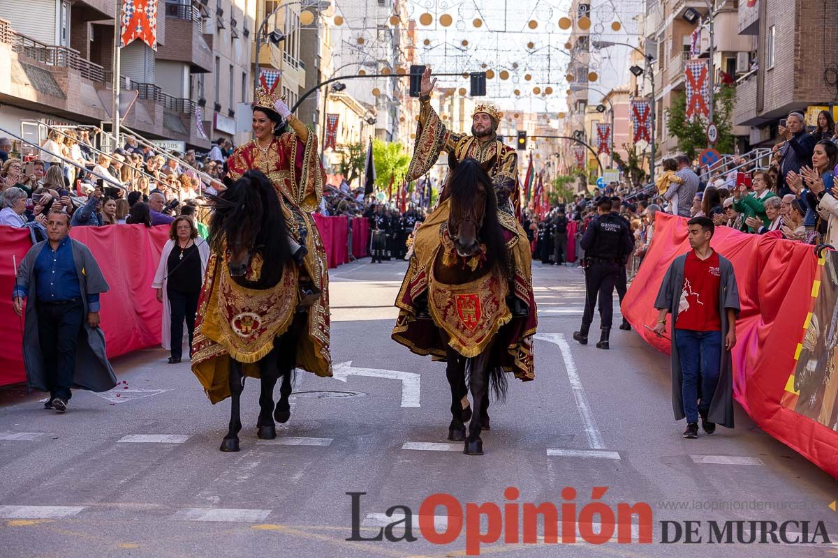 Procesión de subida a la Basílica en las Fiestas de Caravaca (Bando Cristiano)