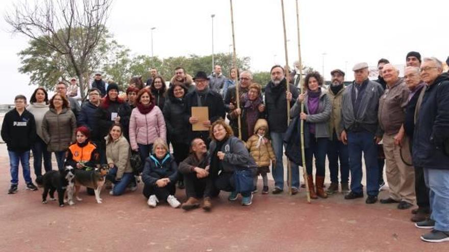 Asistentes a la Romeria de la Canya celebrada en l&#039;Alcúdia.