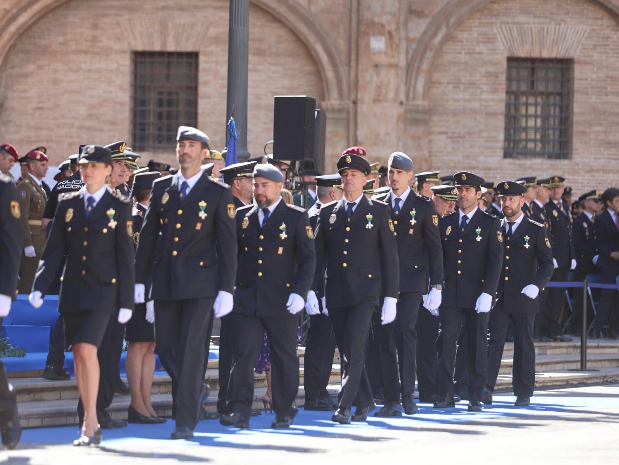 La Policía Nacional de Valencia celebra el Día de los Santos Ángeles Custodios