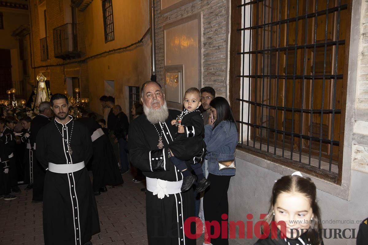 Los niños toman las calles de Caravaca en la procesión de Lunes Santo