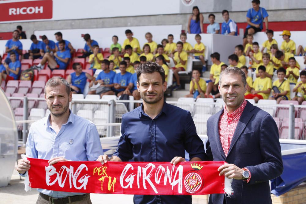 Presentació de René a Montilivi