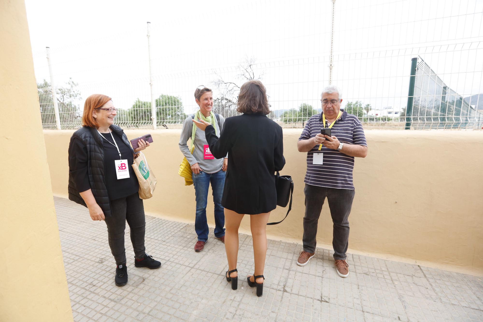 Todas las imágenes de la jornada de elecciones en Ibiza y Formentera