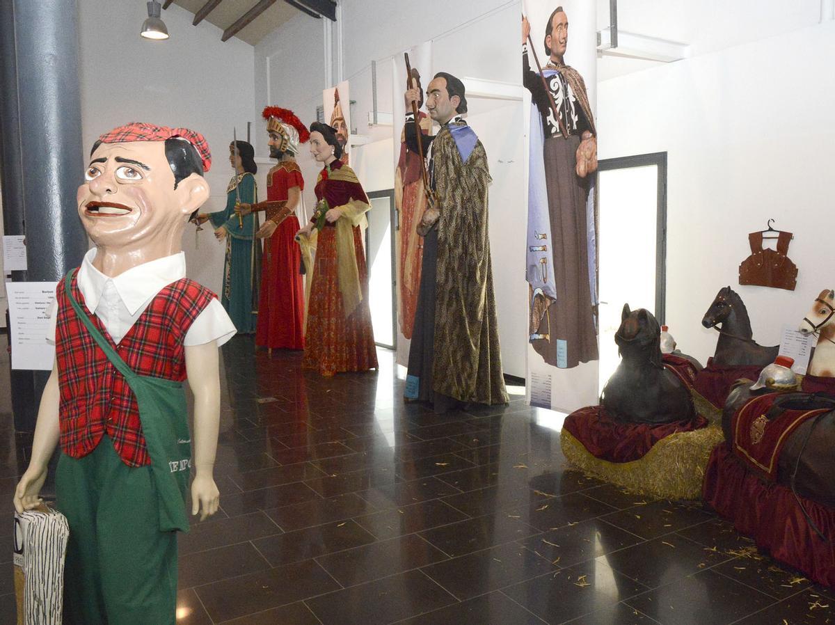 En Borinot en una exposició a l'Escorxador