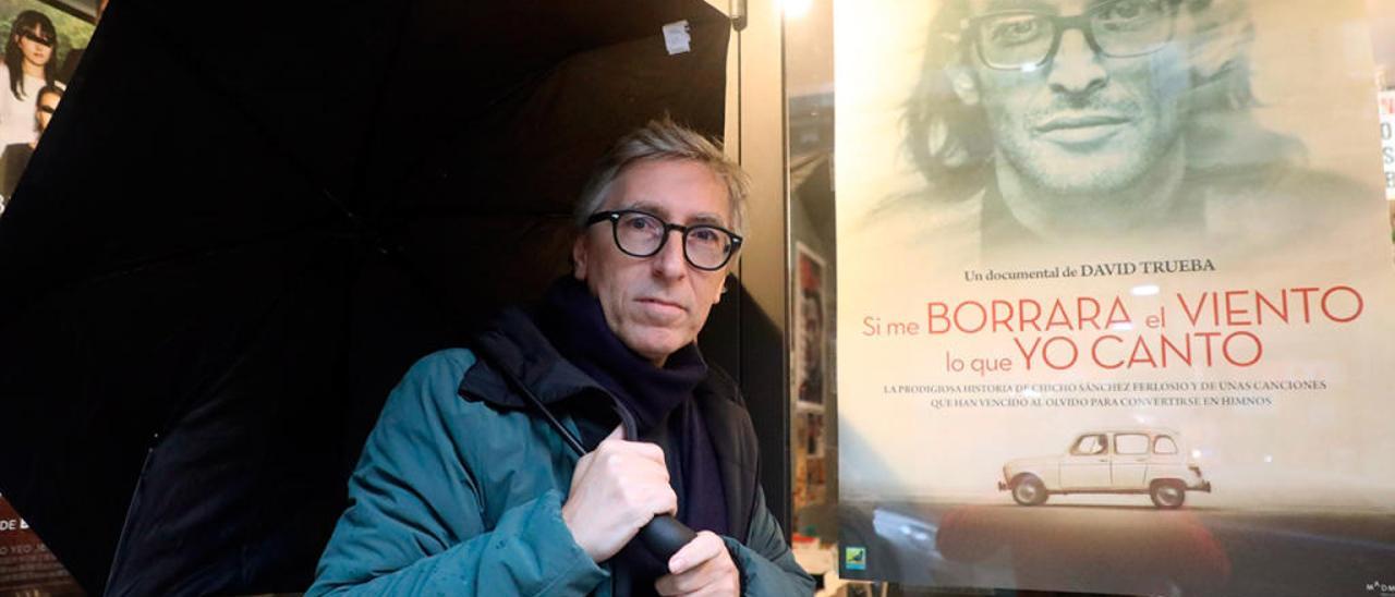 David Trueba en Santiago, en Cineuropa, con su película &quot;Si me borrara el viento lo que yo canto&quot;. // Xoán Álvarez