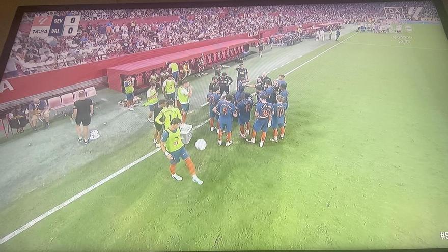 Lo que no se vio del Sevilla FC - Valencia CF