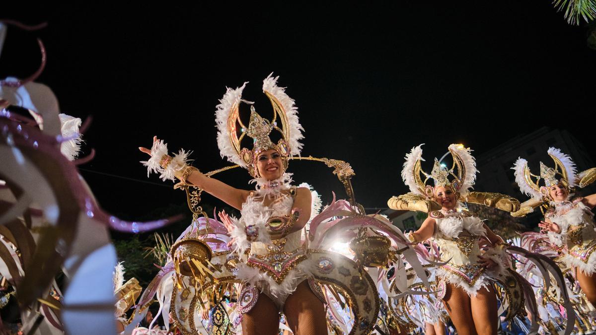 Detalle de la Cabalgata anunciadora del Carnaval 2020.