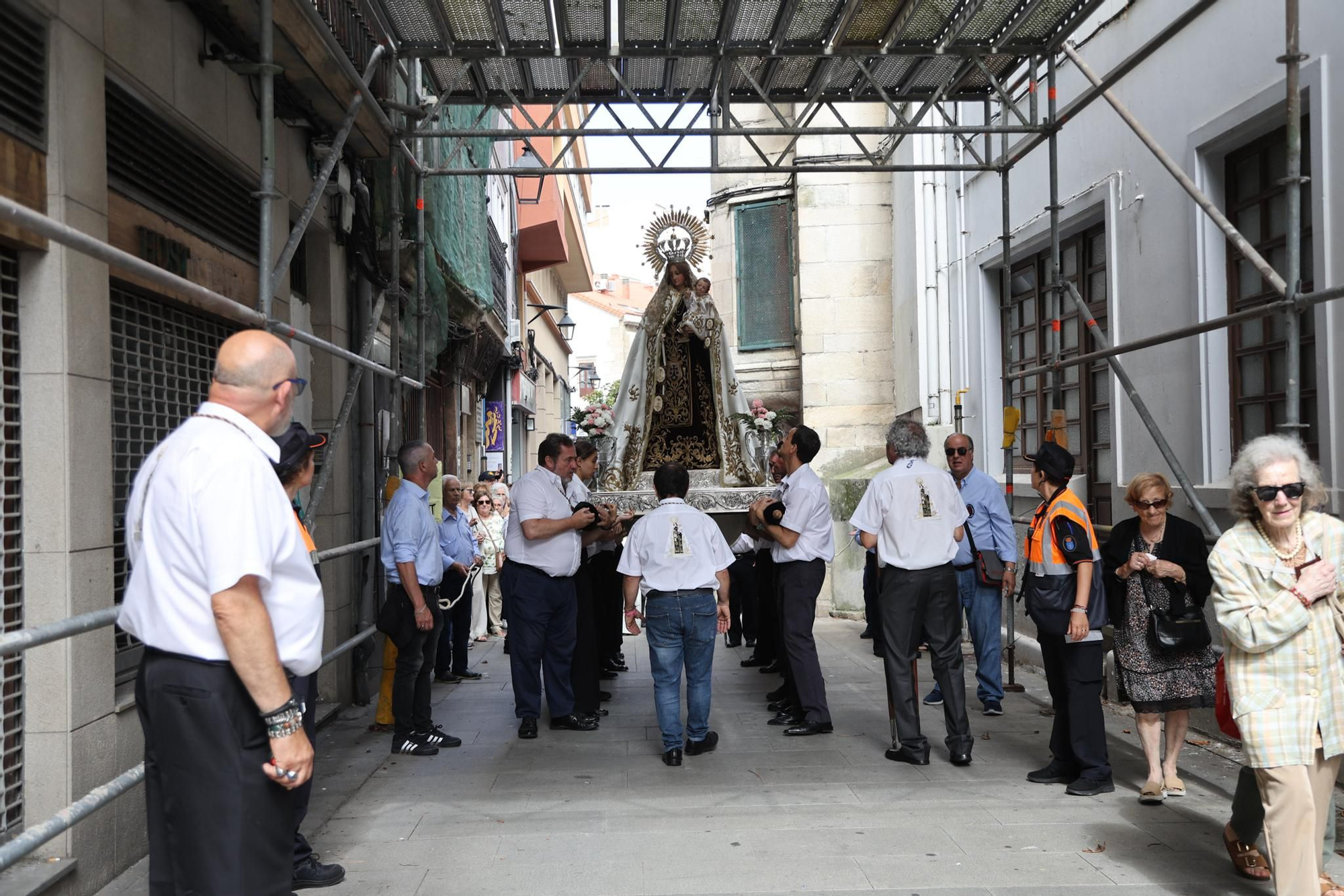 Procesión de la Virgen del Carmen en A Coruña