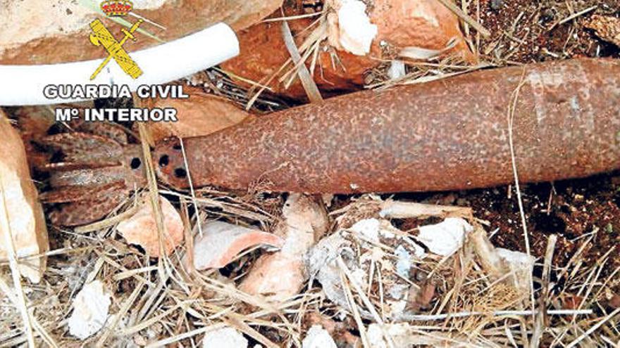 Hallada una granada de la Guerra Civil en Menorca