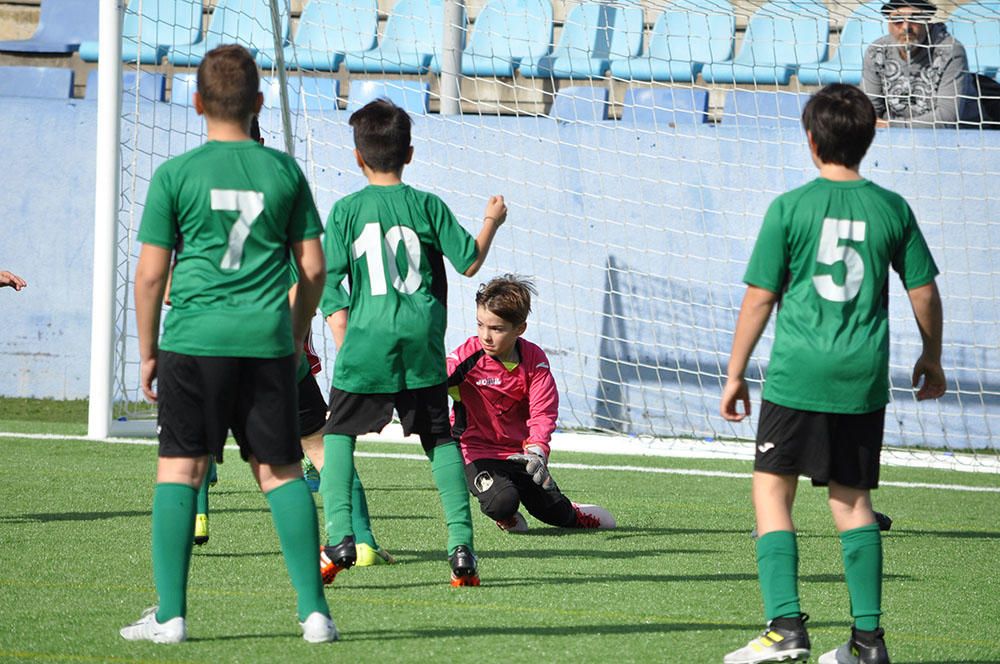 Fútbol base del fin de semana