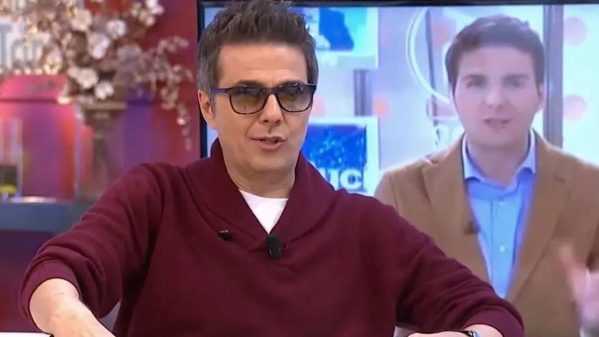 Fernando Díaz de la Guardia, durante una reciente entrevista en Canal Sur