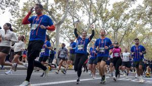 La carrera Jean Bouin ocupa els carrers de BCN