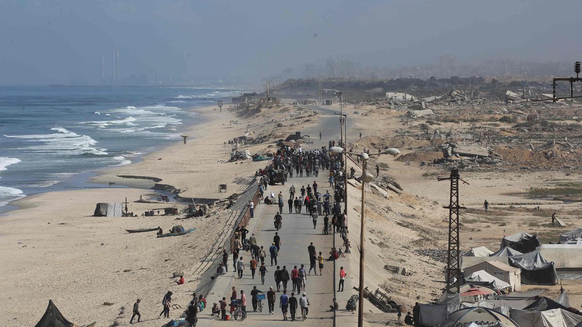 Las fuerzas israelíes han comenzado a retirarse de partes del territorio, particularmente en la ciudad de Gaza.