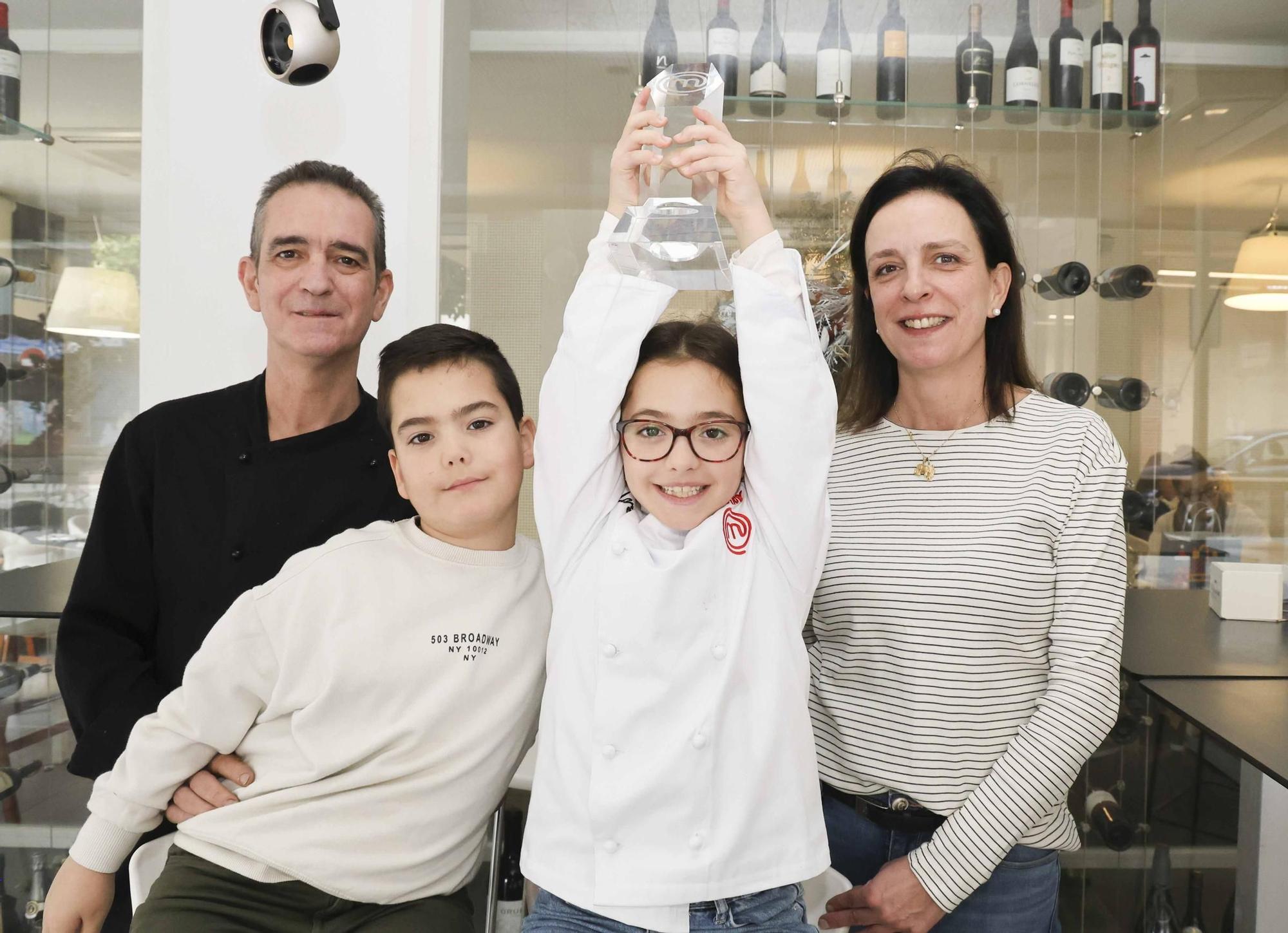 Loreto, natural de Mutxamel, ganadora MasterChef Junior