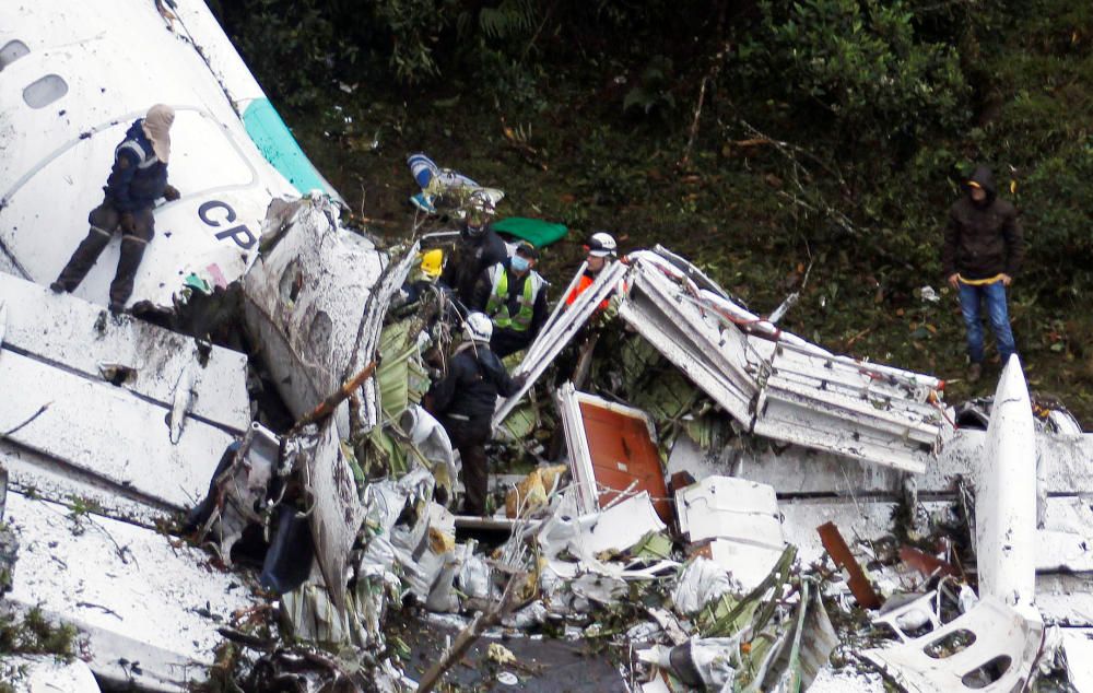 Accidente aéreo en Colombia