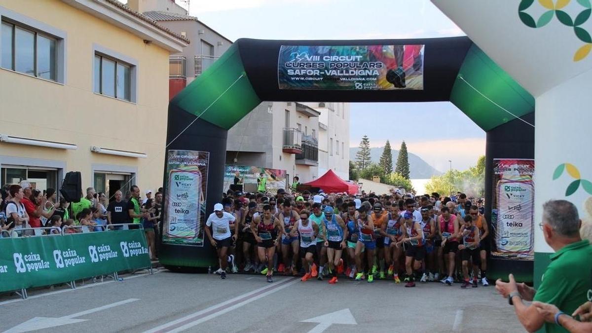 Salida de la prueba de Xeresa de 2025