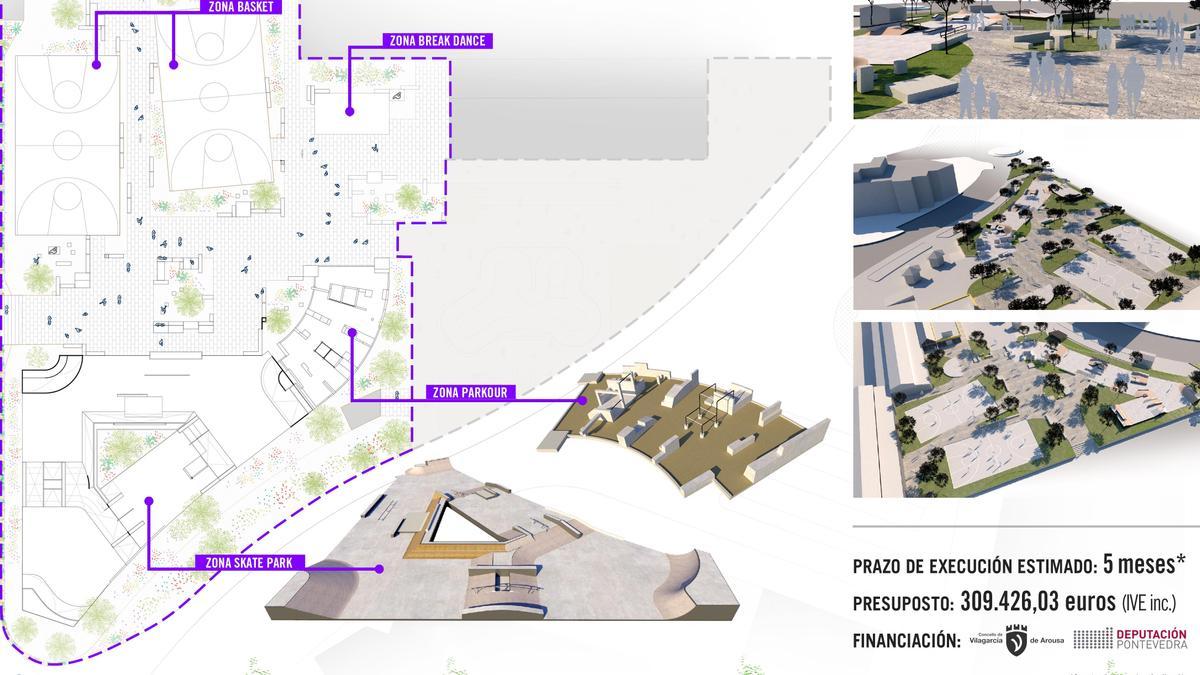 Plano de la remodelación de O Cavadelo. |   // FDV 